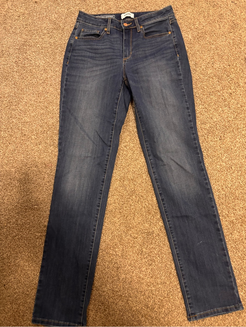 Women's Sonoma Dark Blue Straight-Leg Jeans
